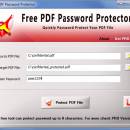 Free PDF Password Protector freeware screenshot
