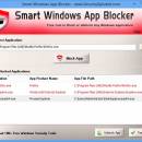 SmartWindowsAppBlocker freeware screenshot