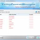 Password Decryptor for Twitter freeware screenshot