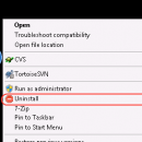 Windows Uninstaller freeware screenshot