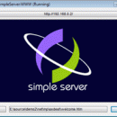 AnalogX SimpleServer:WWW freeware screenshot