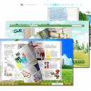 Green Style theme for Page Turning Book Design freeware screenshot