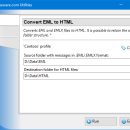 Convert EML to HTML for Outlook freeware screenshot