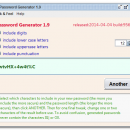 Password Generator freeware screenshot