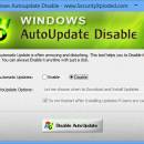 Disable Windows AutoUpdate freeware screenshot