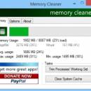 MemoryCleaner freeware screenshot