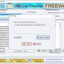 Free Download URL List Checker Software freeware screenshot