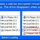 Cryptainer Lite Free Encryption Software freeware screenshot