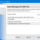 Import Messages from EML Files freeware screenshot