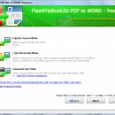 FlippingBook3D PDF to Word Converter freeware screenshot