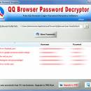 QQ Browser Password Decryptor freeware screenshot