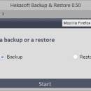 Hekasoft Backup Restore freeware screenshot