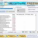 URL List Checker Application freeware screenshot
