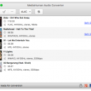 MediaHuman Audio Converter MAC freeware screenshot