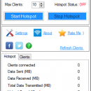 mHotspot freeware screenshot