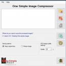 One Simple Image Compressor freeware screenshot