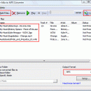 Free M4a to MP3 Converter freeware screenshot