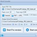 FM Free PDF To Word Converter freeware screenshot