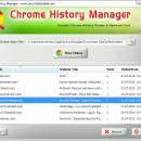 History Manager for Chrome freeware screenshot