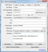 SwithMail freeware screenshot
