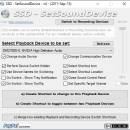 SSD - SetSoundDevice freeware screenshot