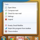 Kwerty Gmail Notifier freeware screenshot