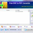 Hotoft Free Converter from DOC to PDF freeware screenshot
