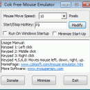 Cok Free Mouse Emulator freeware screenshot
