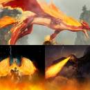 Fire Dragon Animated Wallpaper freeware screenshot
